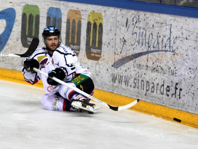 Photo hockey match Grenoble  - Caen  le 04/10/2013