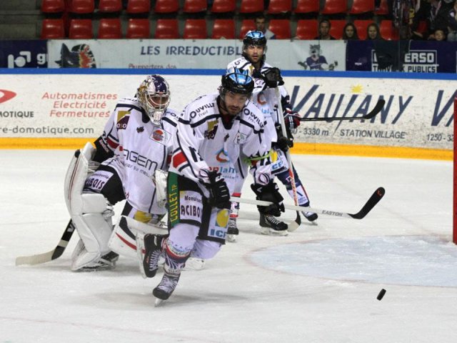 Photo hockey match Grenoble  - Caen  le 04/10/2013