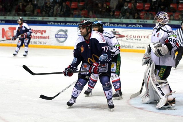 Photo hockey match Grenoble  - Caen  le 04/10/2013