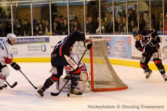 Photo hockey match Angers  - Briançon  le 05/10/2013