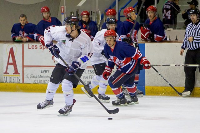 Photo hockey match Evry  - Toulouse-Blagnac le 05/10/2013