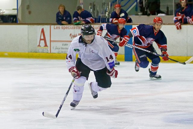 Photo hockey match Evry  - Toulouse-Blagnac le 05/10/2013