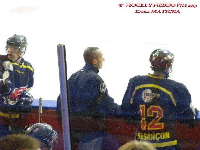 Photo hockey match Besançon - Orléans le 05/10/2013