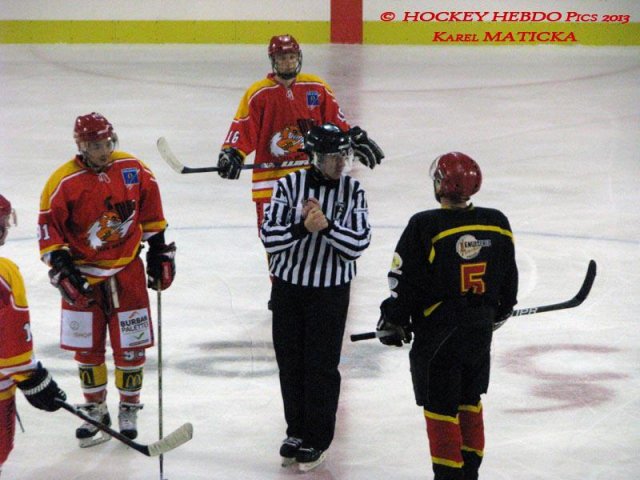 Photo hockey match Besançon - Orléans le 05/10/2013