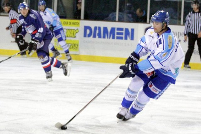 Photo hockey match Brest  - Villard-de-Lans le 05/10/2013