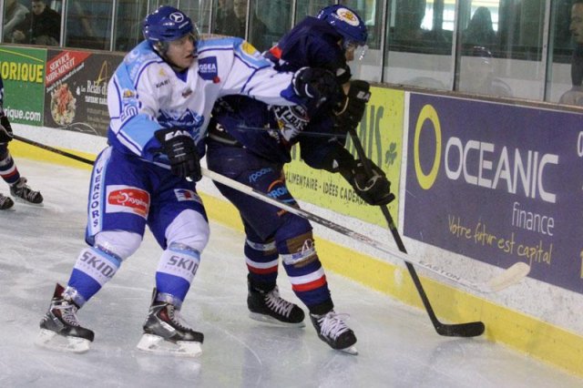Photo hockey match Brest  - Villard-de-Lans le 05/10/2013