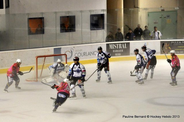 Photo hockey match Reims* - Nantes le 05/10/2013