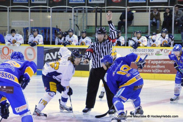 Photo hockey match Dijon  - Chamonix  le 08/10/2013