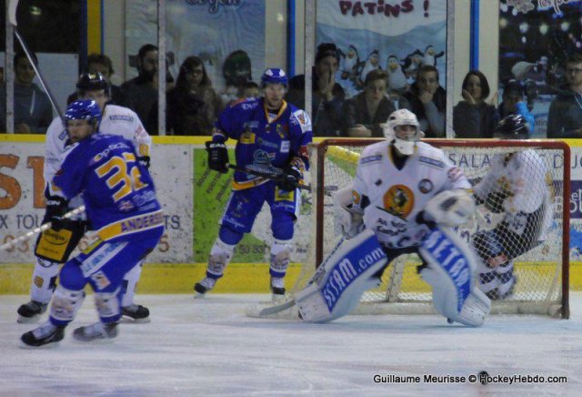 Photo hockey match Dijon  - Chamonix  le 08/10/2013