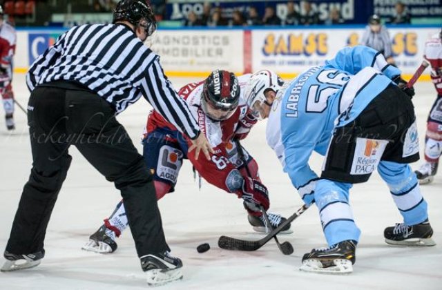 Photo hockey match Grenoble  - Briançon  le 08/10/2013