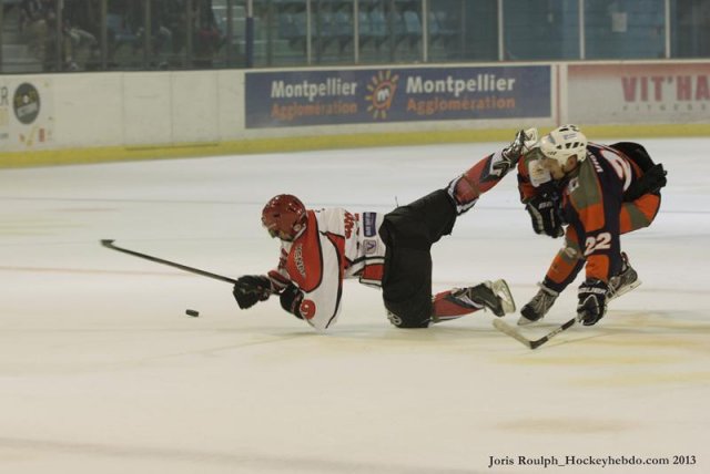 Photo hockey match Montpellier  - Neuilly/Marne le 05/10/2013