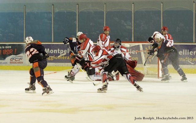 Photo hockey match Montpellier  - Neuilly/Marne le 05/10/2013