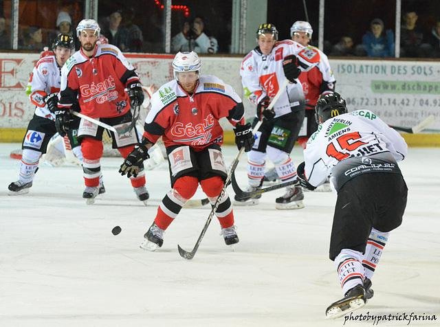 Photo hockey match Briançon  - Amiens  le 12/10/2013