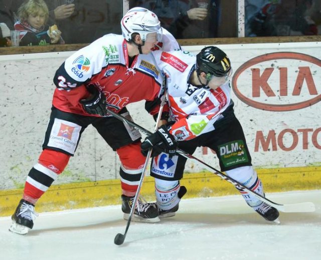 Photo hockey match Briançon  - Amiens  le 12/10/2013