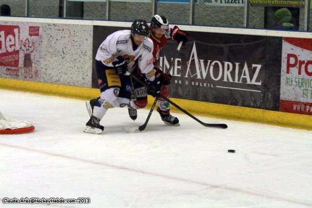 Photo hockey match Morzine-Avoriaz - Chamonix  le 12/10/2013