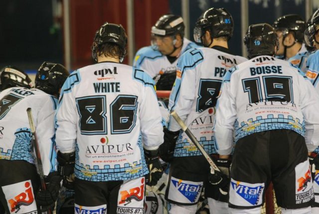 Photo hockey match Asnières - Tours  le 12/10/2013