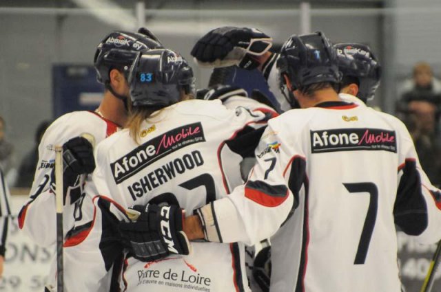 Photo hockey match Caen  - Angers  le 12/10/2013