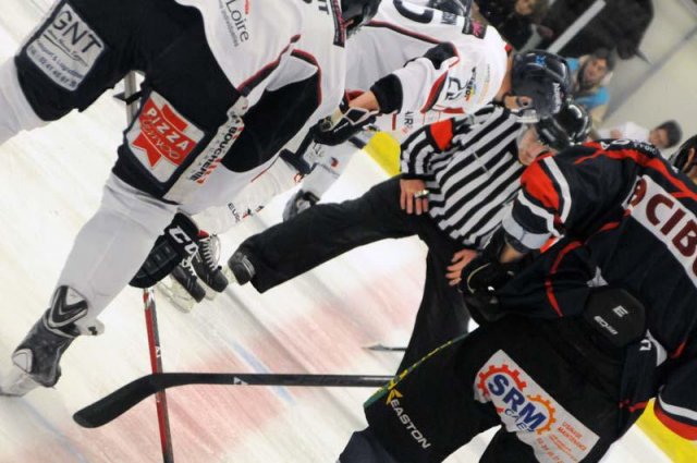 Photo hockey match Caen  - Angers  le 12/10/2013