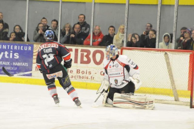 Photo hockey match Caen  - Angers  le 12/10/2013