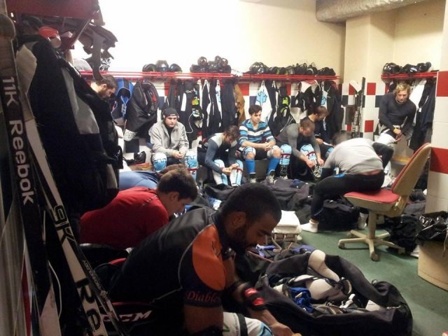 Photo hockey match Asnières - Tours  le 12/10/2013