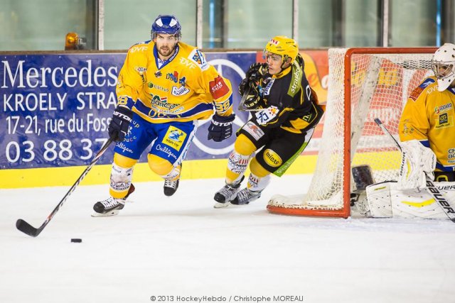 Photo hockey match Strasbourg  - Dijon  le 12/10/2013