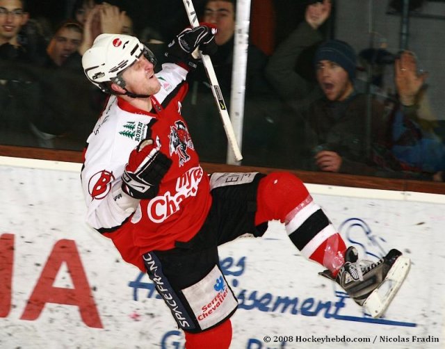 Photo hockey match Briançon  - Strasbourg  le 29/11/2008