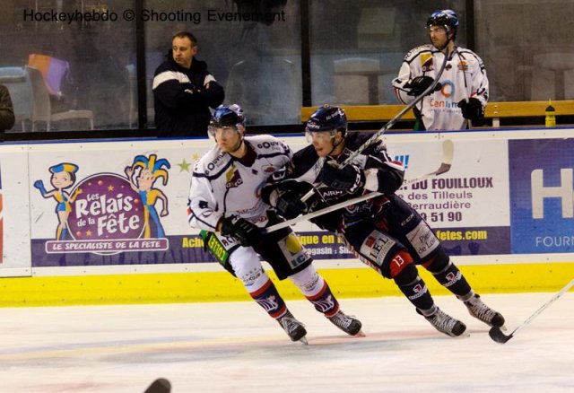 Photo hockey match Angers  - Caen  le 15/10/2013