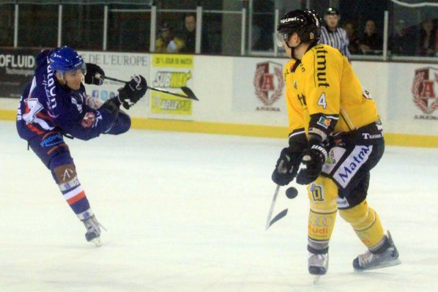 Photo hockey match Brest  - Rouen le 15/10/2013
