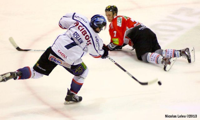 Photo hockey match Amiens  - Caen  le 19/10/2013