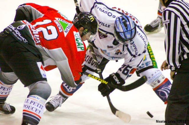 Photo hockey match Amiens  - Caen  le 19/10/2013