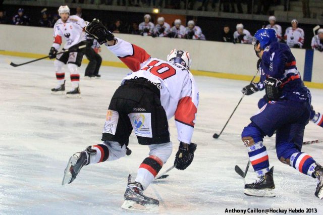 Photo hockey match Brest  - Briançon  le 19/10/2013