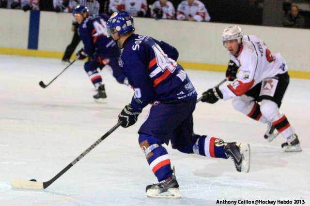 Photo hockey match Brest  - Briançon  le 19/10/2013