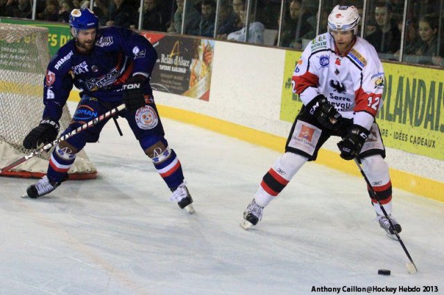 Photo hockey match Brest  - Briançon  le 19/10/2013