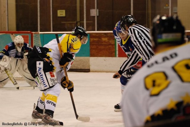 Photo hockey match Dijon  - Rouen le 29/11/2008