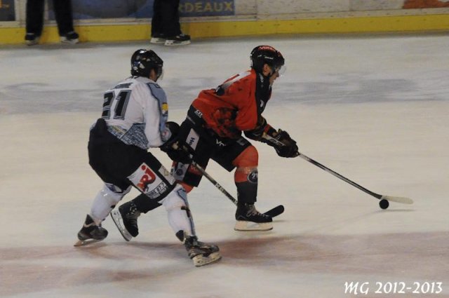 Photo hockey match Bordeaux - Tours  le 22/10/2013