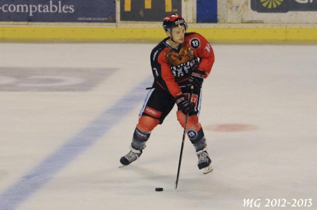 Photo hockey match Bordeaux - Tours  le 22/10/2013