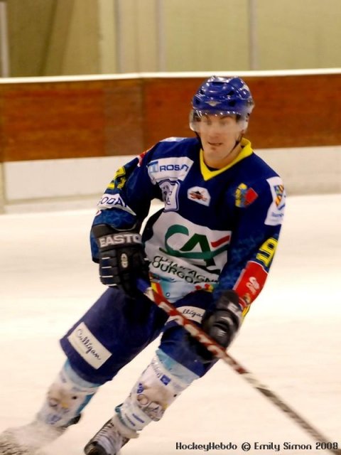 Photo hockey match Dijon  - Rouen le 29/11/2008
