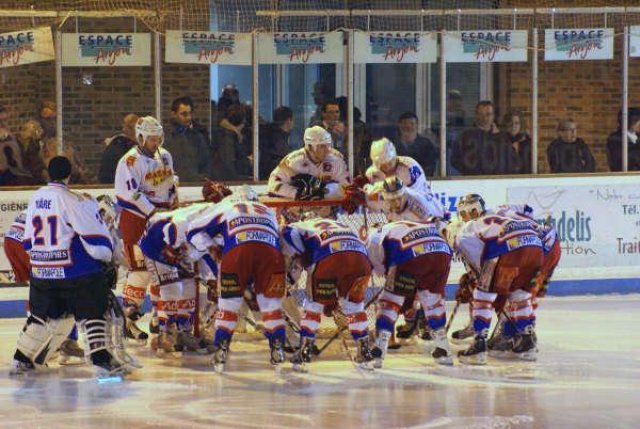 Photo hockey match Angers  - Epinal  le 29/11/2008