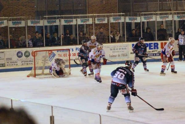 Photo hockey match Angers  - Epinal  le 29/11/2008