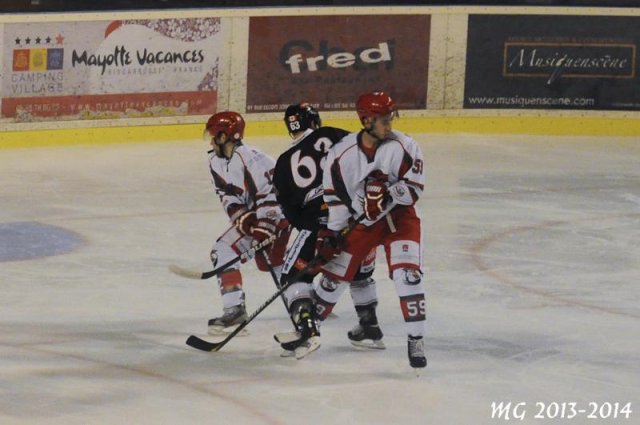 Photo hockey match Bordeaux - Courbevoie  le 26/10/2013