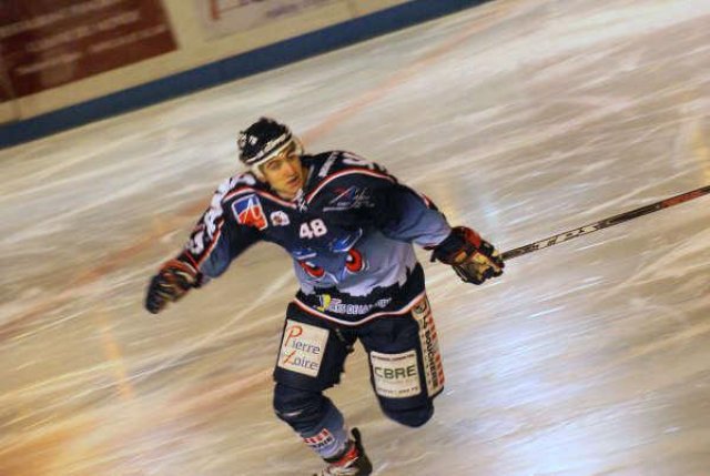 Photo hockey match Angers  - Epinal  le 29/11/2008