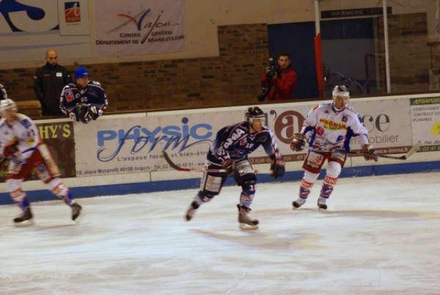 Photo hockey match Angers  - Epinal  le 29/11/2008