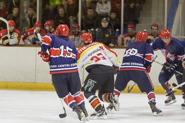 Photo hockey match Evry  - Meudon le 26/10/2013