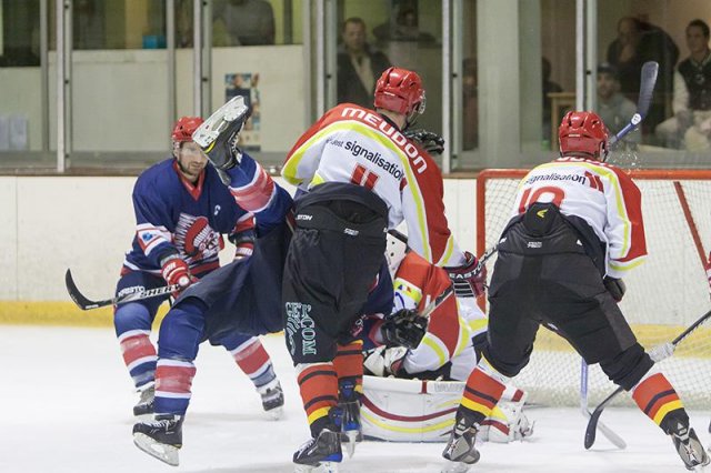 Photo hockey match Evry  - Meudon le 26/10/2013
