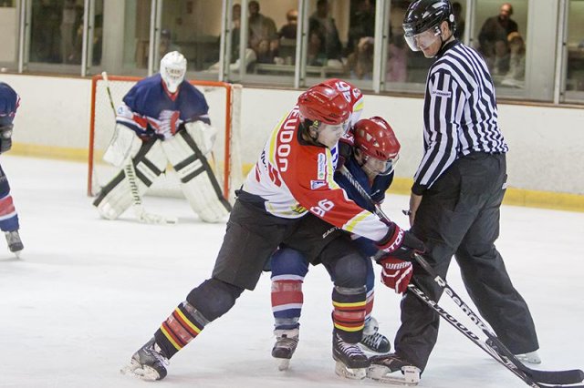 Photo hockey match Evry  - Meudon le 26/10/2013