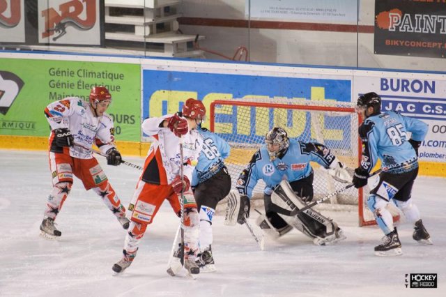 Photo hockey match Tours  - Amnéville le 26/10/2013