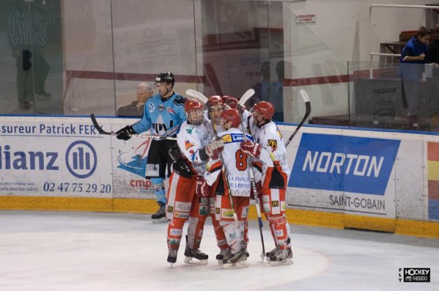 Photo hockey match Tours  - Amnéville le 26/10/2013