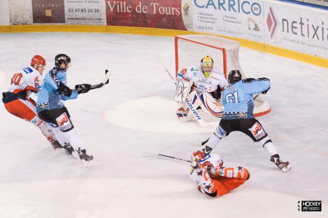 Photo hockey match Tours  - Amnéville le 26/10/2013