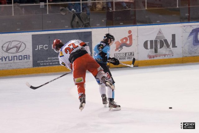 Photo hockey match Tours  - Amnéville le 26/10/2013