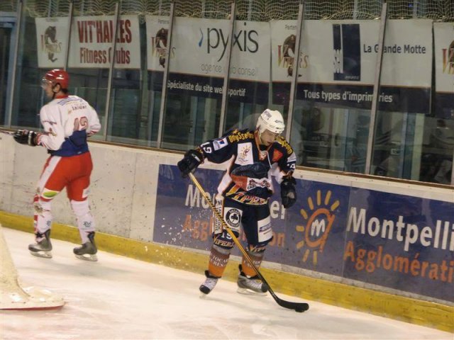 Photo hockey match Montpellier  - Amnéville le 29/11/2008